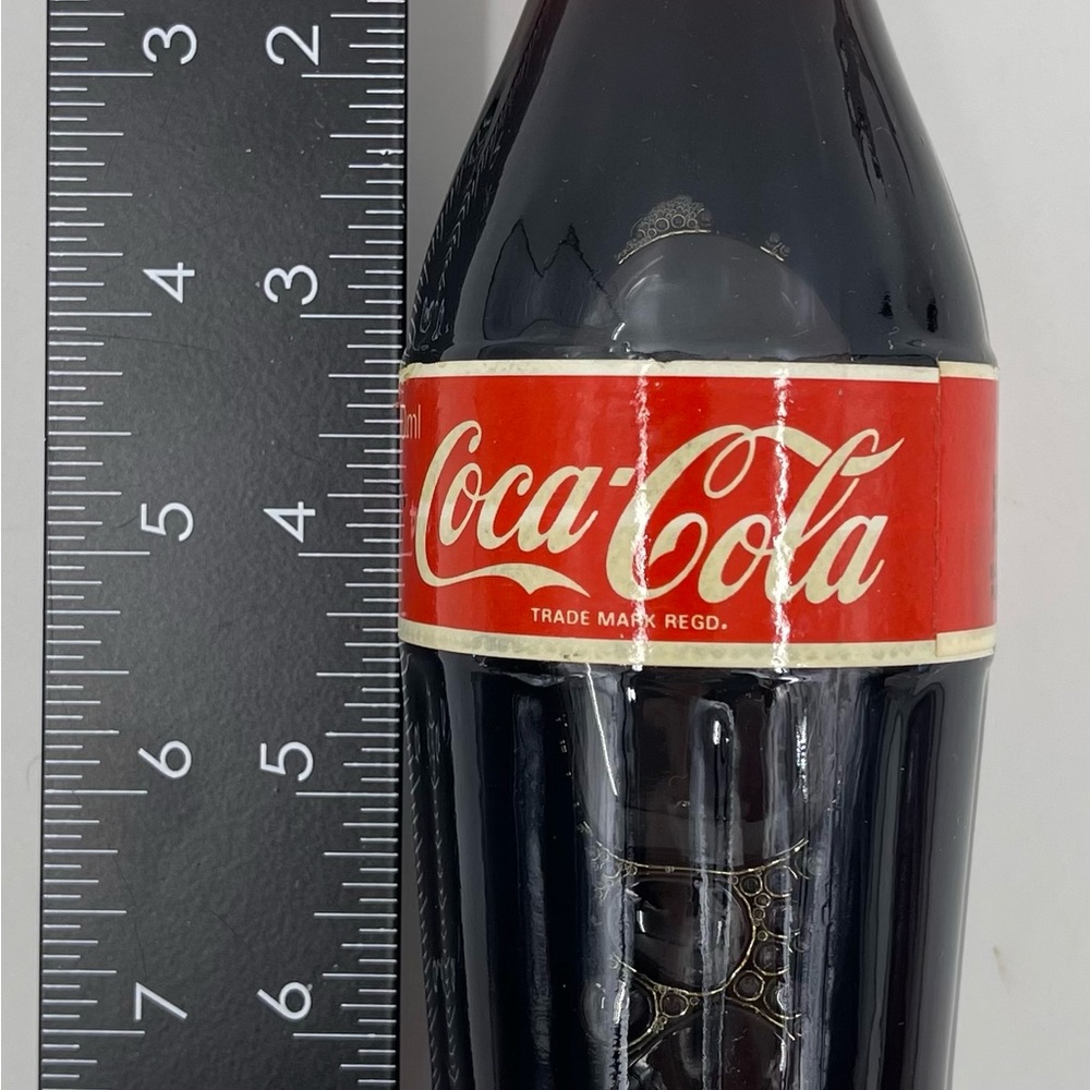 Coke Coca Cola Glass Bottle 300ml Australia Australian Bottled Vintage Retro HTF - Picture 10 of 10